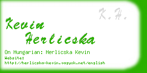 kevin herlicska business card